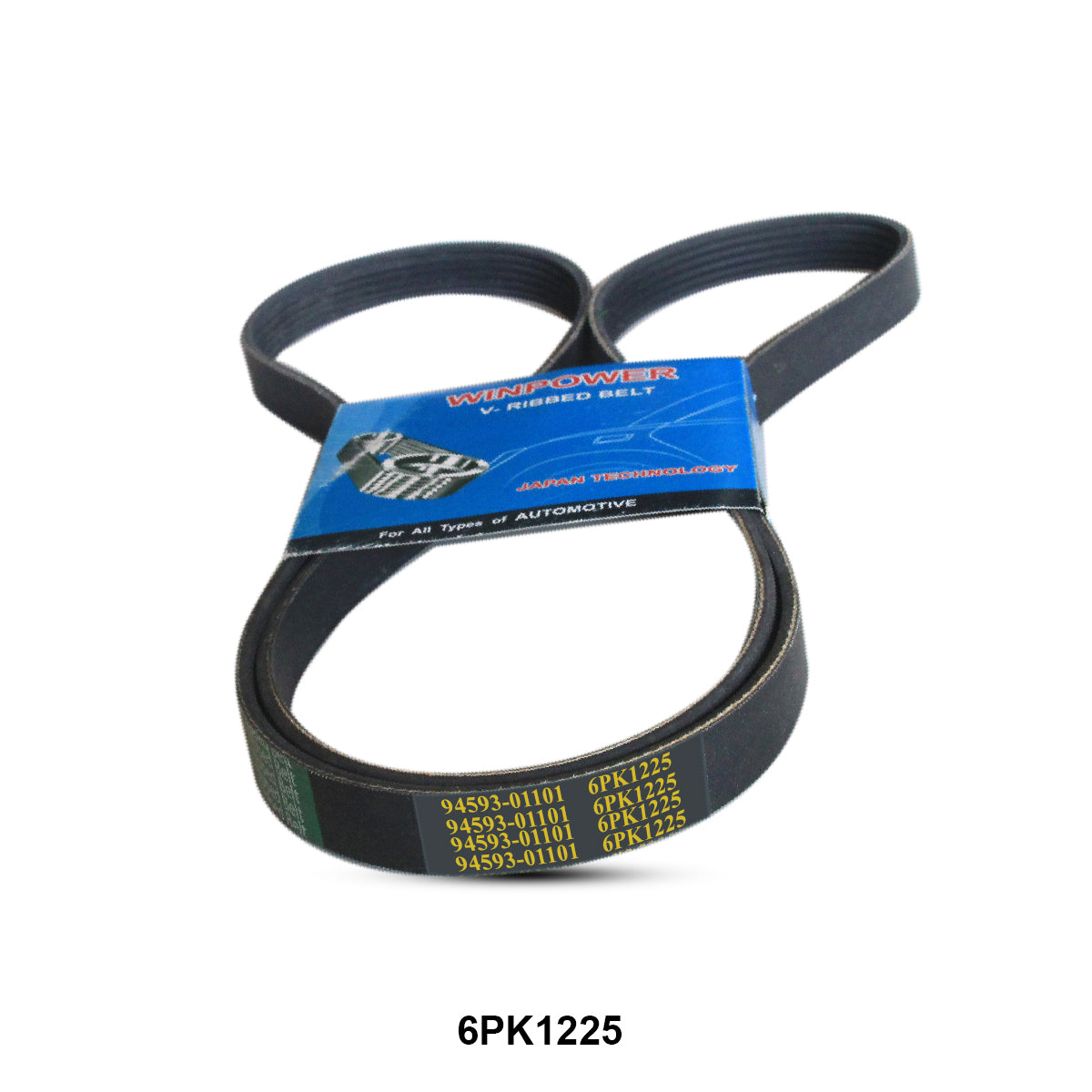 V-Ribbed Belt, WINPOWER, 6PK1225 (006979)