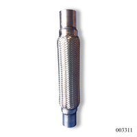 WPR Exhaust Pipe, 2"x15", 3-Layer, Durable Inner Braid