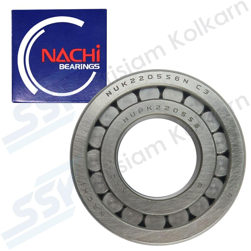 NACHI ลูกปืนเม็ดหมอน NUPK2205S14NC3