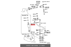 Shock Absorber, HMK, 344202, TOYOTA, HILUX SURF 94/95, Front (121167)