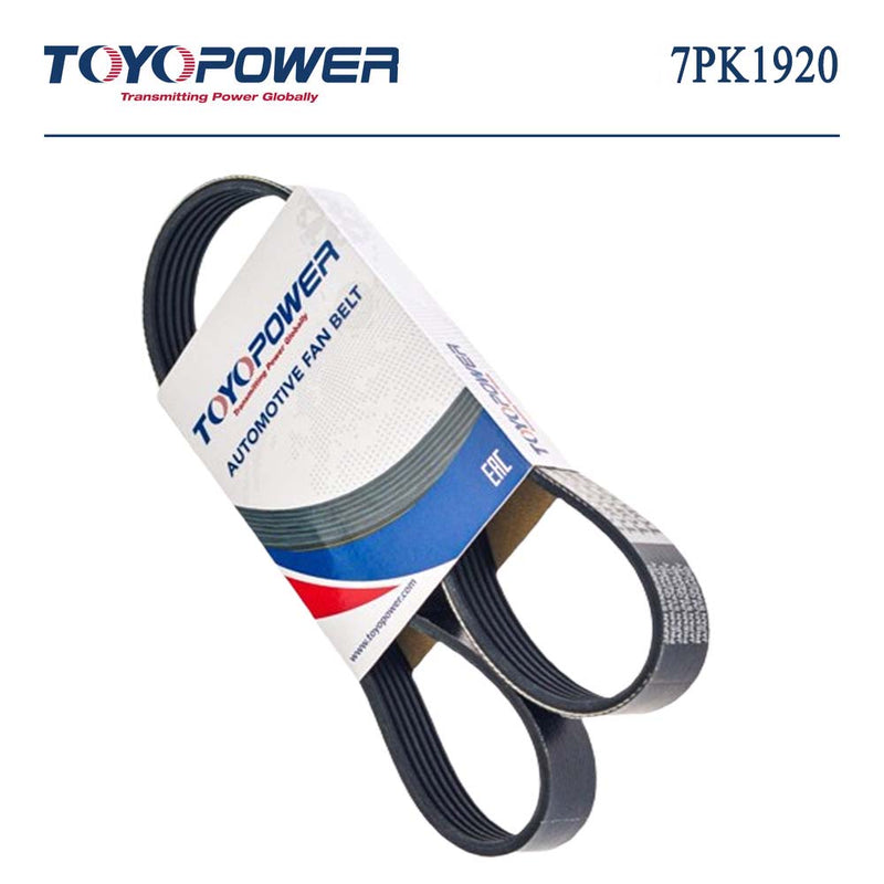 สายพานร่องตัว V, TOYOPOWER, 90916-02515, 7PK1920L, (129540)