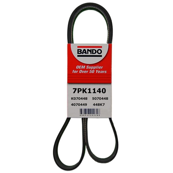 สายพานร่องตัว V, BANDO, 7PK1140 (006222)
