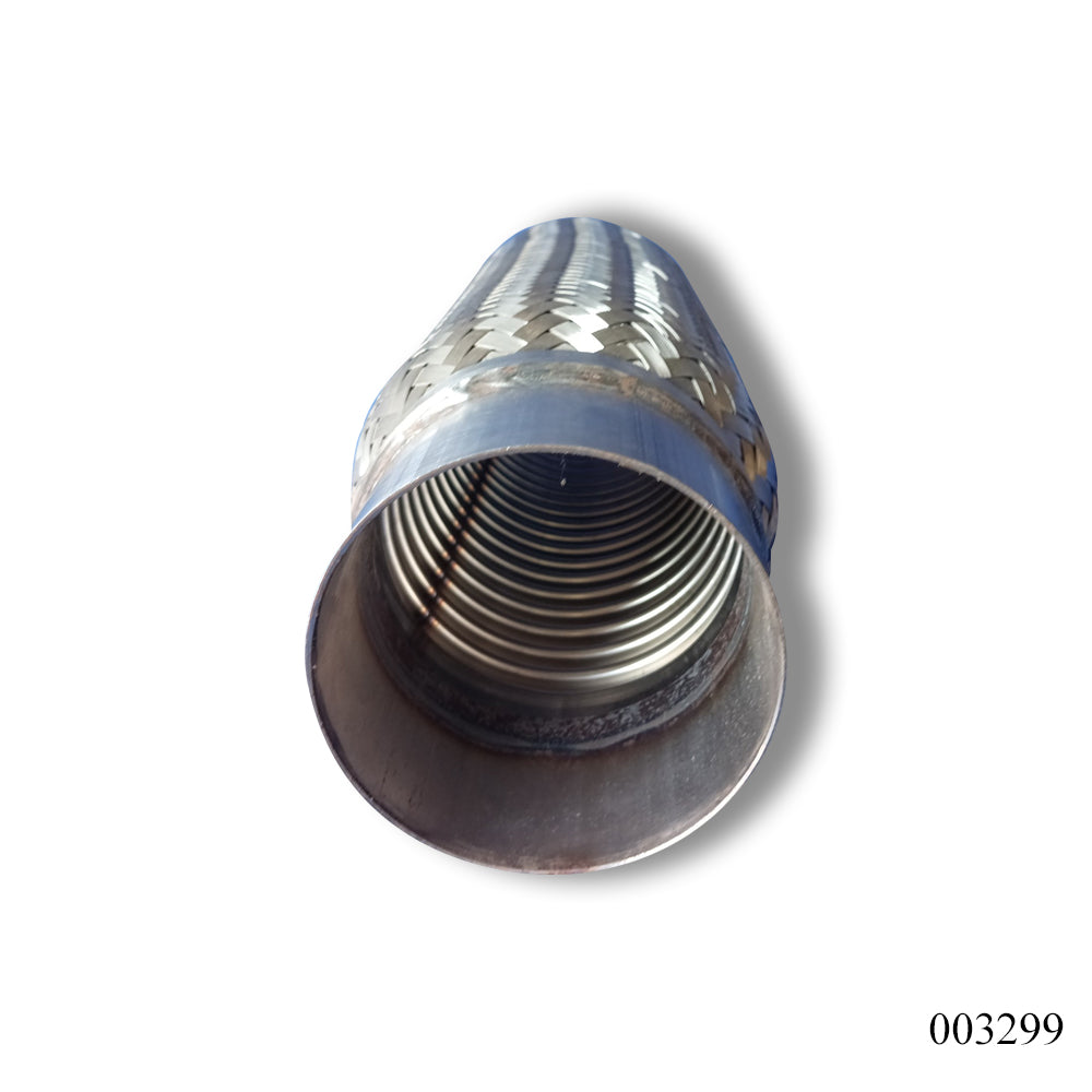 Exhaust Pipe, WPR, 3 1/4 Inch  x 15 Inch  (OD89 X 291/383), Without Inner Braid Two Layer 83mm x 89mm x 383mm (003299)