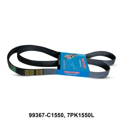 สายพานร่องตัววี WINPOWER, 99367-C1550, 7PK1550L (002525)