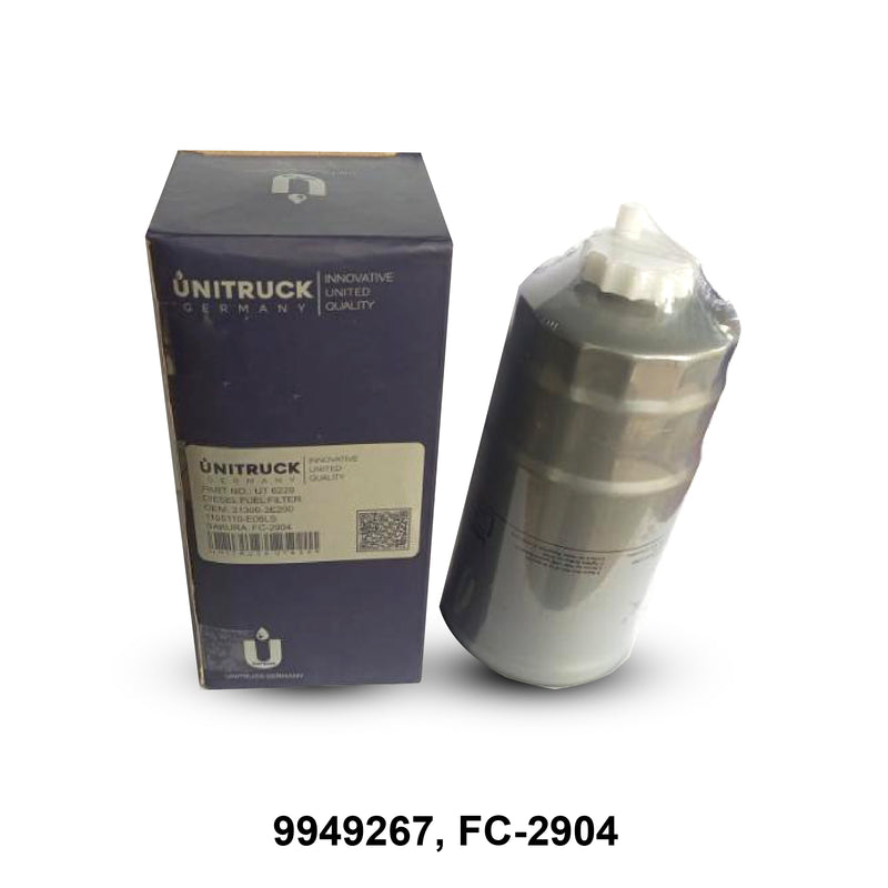 UNITRUCK,, Fuel Filter (Spin-On), 9949267, FC-2904, ZASTAVA