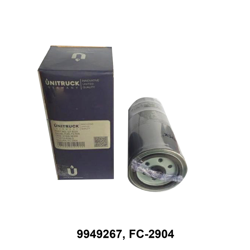 UNITRUCK,, Fuel Filter (Spin-On), 9949267, FC-2904, ZASTAVA