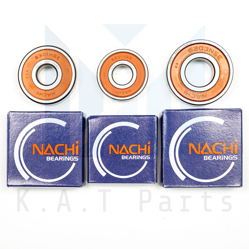 Wave Wheel Bearings, All Models, Genuine Nachi