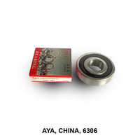 Deep Groove Ball Bearing၊ AYA၊ China၊ 6306၊ 2RS (121366)