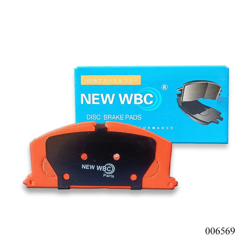 New WBC Brake Pad, Ceramic, D2023, 04465-21010, for Toyota Hilux