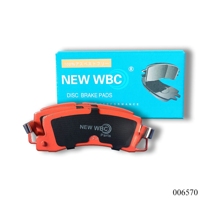 New WBC Brake Pad Ceramic D2053  04466-32050 for Toyota Harrier