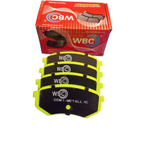 WBC Brake Pad Semi-Metallic, D2087, 04465-43020, for Toyota HiAce