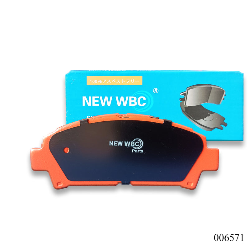 New WBC Brake Pad, Ceramic, D2108, 04465-20470, for Toyota 4Runner
