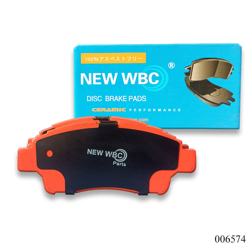ผ้าเบรค WBC ใหม่ 04465-52090, D2174 (006574)