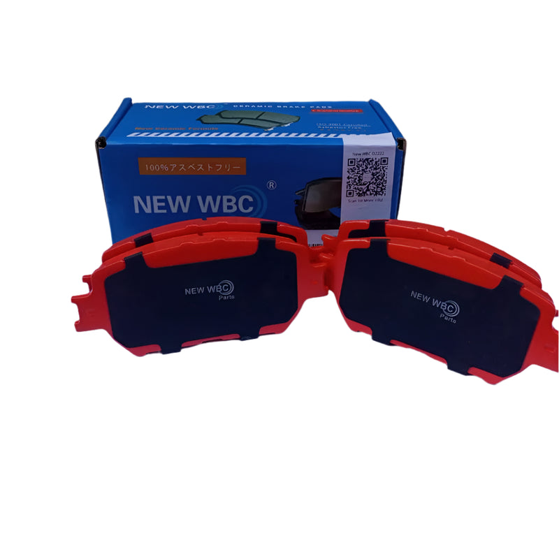 ผ้าเบรค WBC ใหม่ 04465-33240, D2222 (007613)