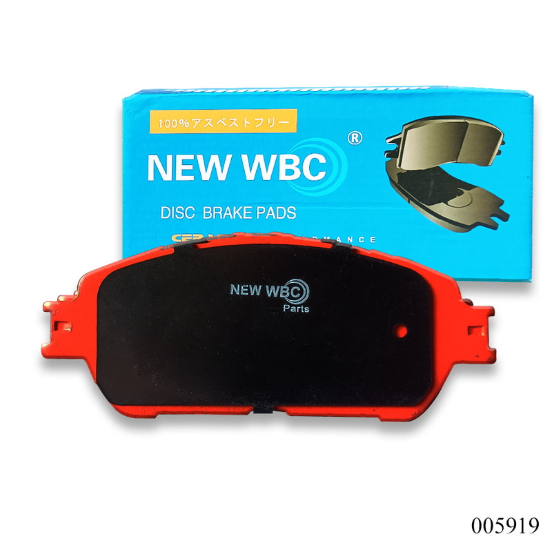 ผ้าเบรค WBC ใหม่ 04465-65020, D2223 (005919)