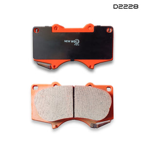 New WBC Brake Pad, Ceramic, D2228, 04465-04070, for Toyota Highlander
