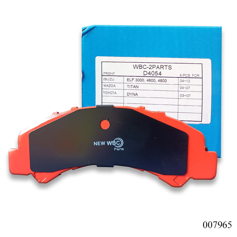 ဘရိတ် Pad၊ WBC အသစ်၊ D4054 (007965)