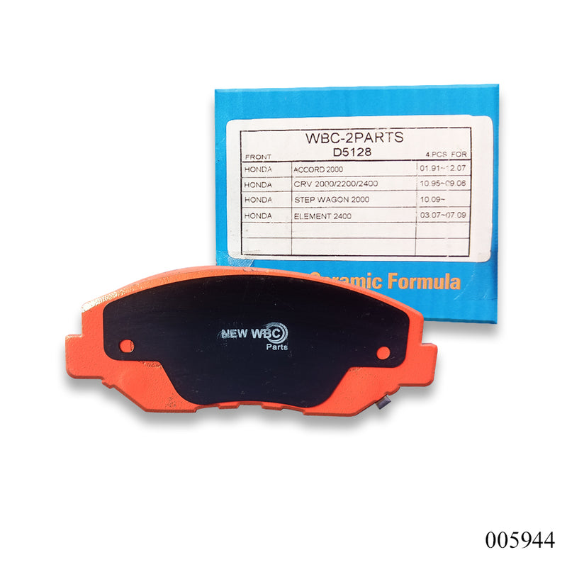 ဘရိတ် Pad၊ New WBC၊ 45022-S9A-E50၊ D5128 (005944)