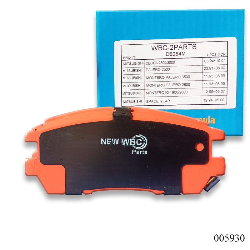 ဘရိတ် Pad၊ New WBC၊ MR389572၊ D6054 (005930)