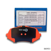 New WBC Brake Pad, Ceramic, D6085, D3088, D3112, MR510619, for Mitsubishi Outlander