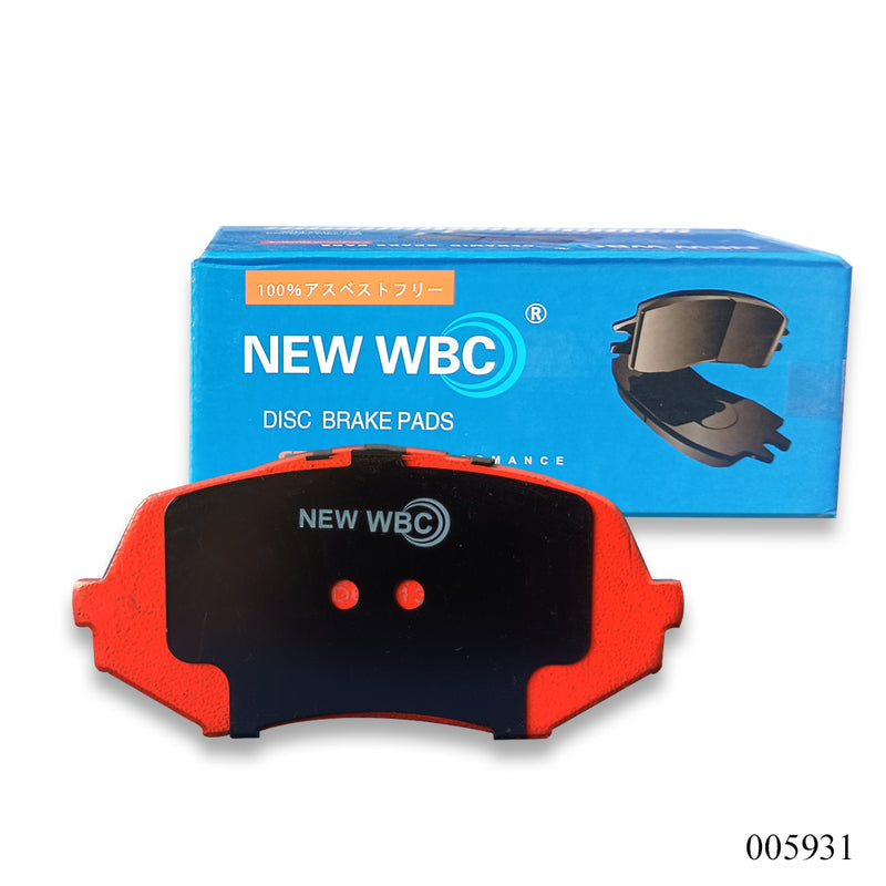 ผ้าเบรค WBC ใหม่ MR510619, D6085 (005931)
