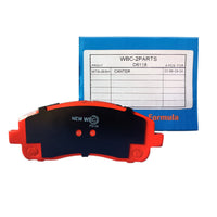 New WBC Brake Pad, Ceramic, D6118, MK449937, Mitsubishi