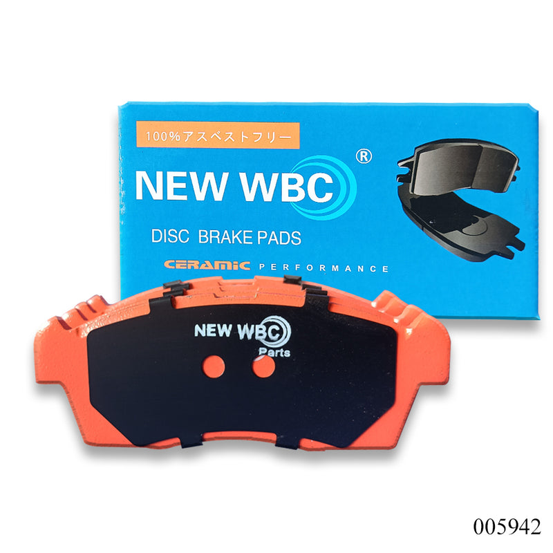 New WBC Brake Pad, Ceramic, D9027, 55810-58J00, for Suzuki Swift