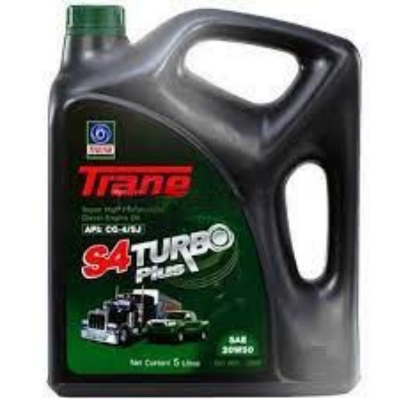 น้ำมันเครื่อง, TRANE, 15W40, CH-4, S4 Turbo Plus, 5L+1L (122181)