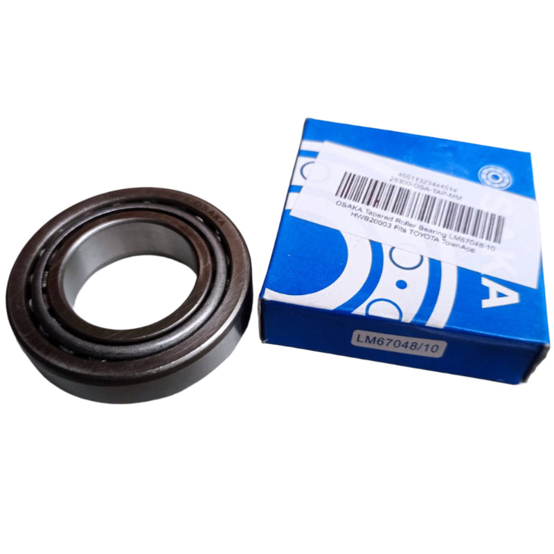 OSAKA Tapered Roller Bearing LM67048/10 HWB20003 Fits TOYOTA TownAce