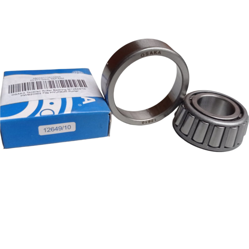 OSAKA Tapered Roller Bearing M12649/10 HWB20002 Fits HYUNDAI Porter