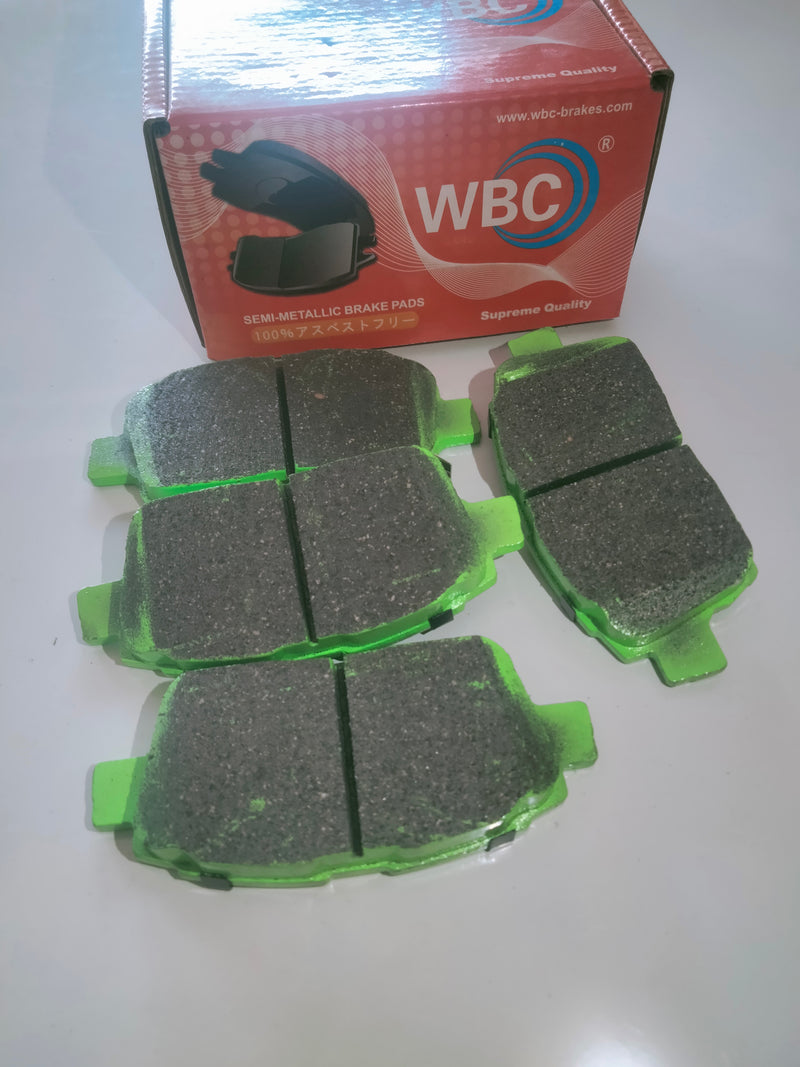 WBC Brake Pad Semi-Metallic, D2183, 04465-12580, for Toyota Yaris