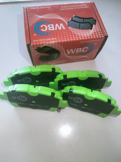 WBC Brake Pad Semi-Metallic, D2183, 04465-12580, for Toyota Yaris