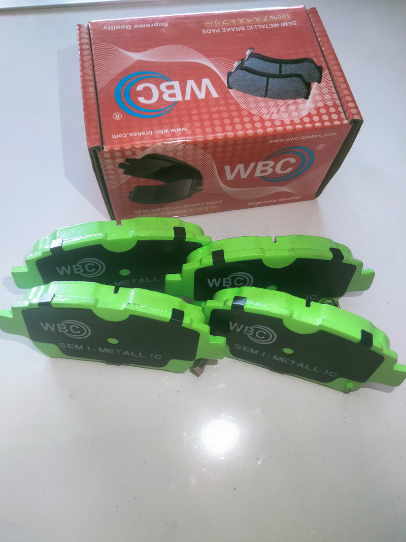 WBC Brake Pad Semi-Metallic, D2183, 04465-12580, for Toyota Yaris