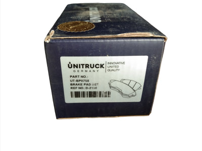 UNITRUCK, Brake Pad, AY040-TY054, D2186