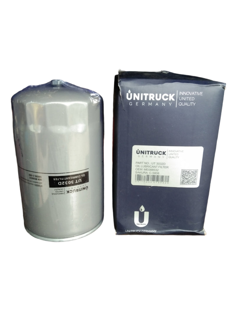 กรองน้ำมันเครื่อง(Spin-On), UNITRUCK, AY100-MT030, C-5808, CATERPILLAR (121341)