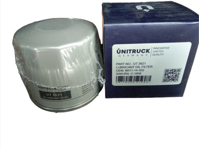 กรองน้ำมันเครื่อง(Spin-On), UNITRUCK, B6Y1-14-302, UT3621, C-1809, SUBARU (116263)