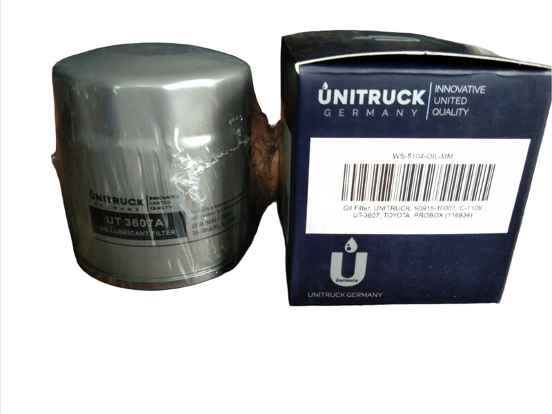 UNITRUCK Oil Filter 90915-10001 (C-1109 / UT-3607) – Toyota Probox