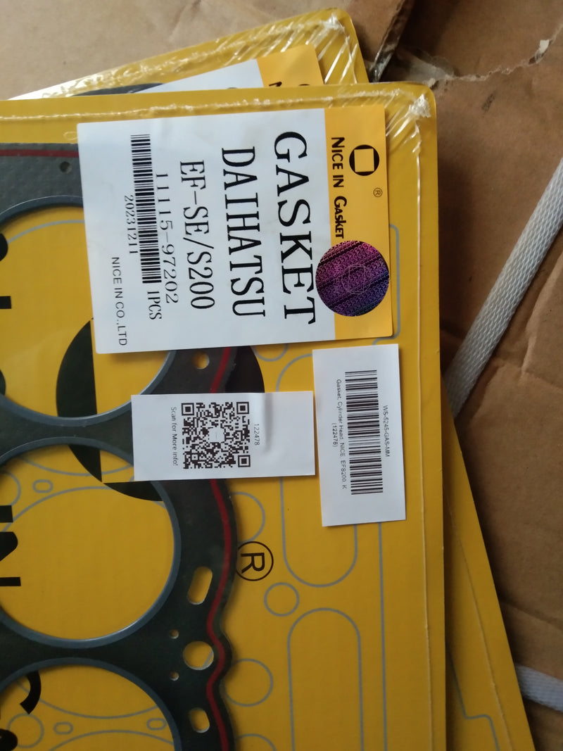 NICE, Gasket, Cylinder Head, EFS200, K