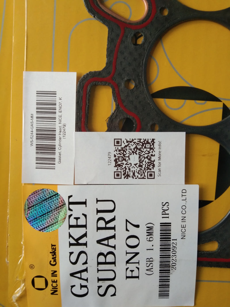 NICE Cylinder Head Gasket EN07 K  Fit for Subaru EN07 Engines