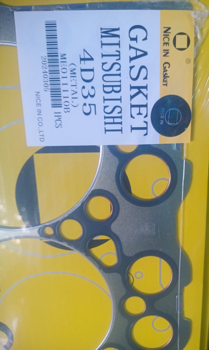 Gasket, Cylinder Head, NICE, CHINA, 4D35, S (122517)