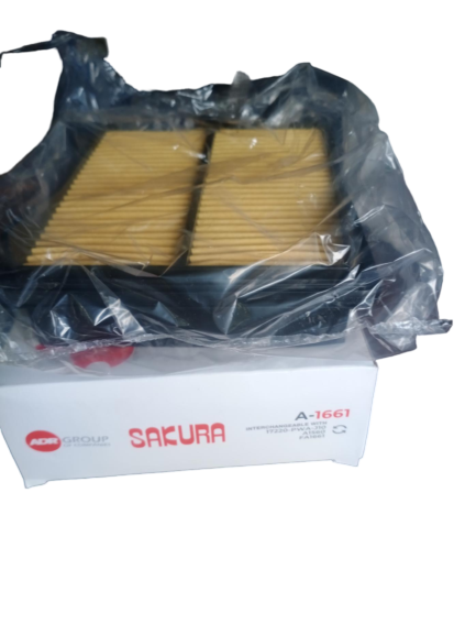 กรองอากาศ(ธาตุ) SAKURA, 17315-SLN-A01, A-1661, HONDA (126080)