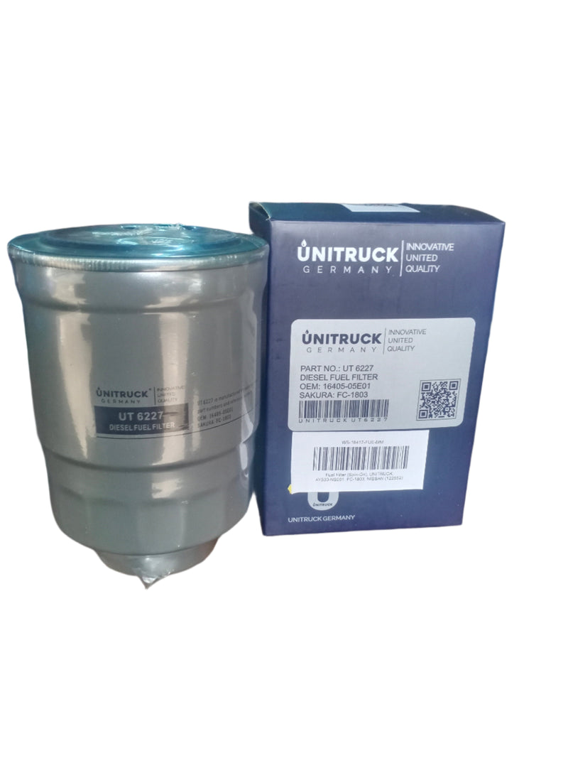 UNITRUCK Fuel Filter (Spin-On) AY500-NS001 / FC-1803 for Nissan Vehicles