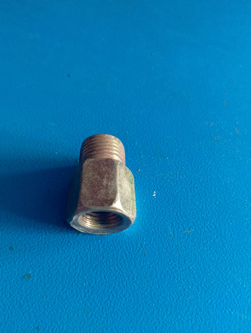 WPR, Hex Reducer Bushing, 1/4 Inch NPT Female X 3/8 Inch NPT Male - Inner: 12 mm, Outer: 16 mm (113794)