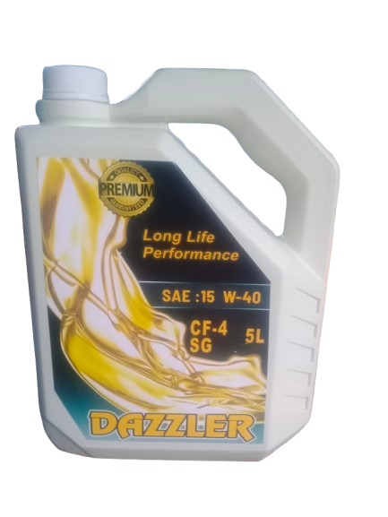 DAZZLER Engine Oil, 15W40, 5 Liter, CF4/SG