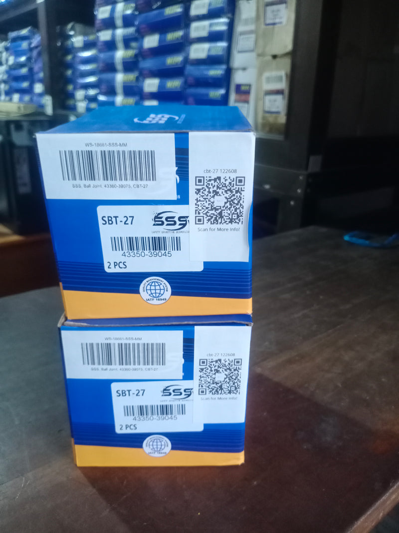 SSS, Ball Joint, 43360-39075, CBT-27