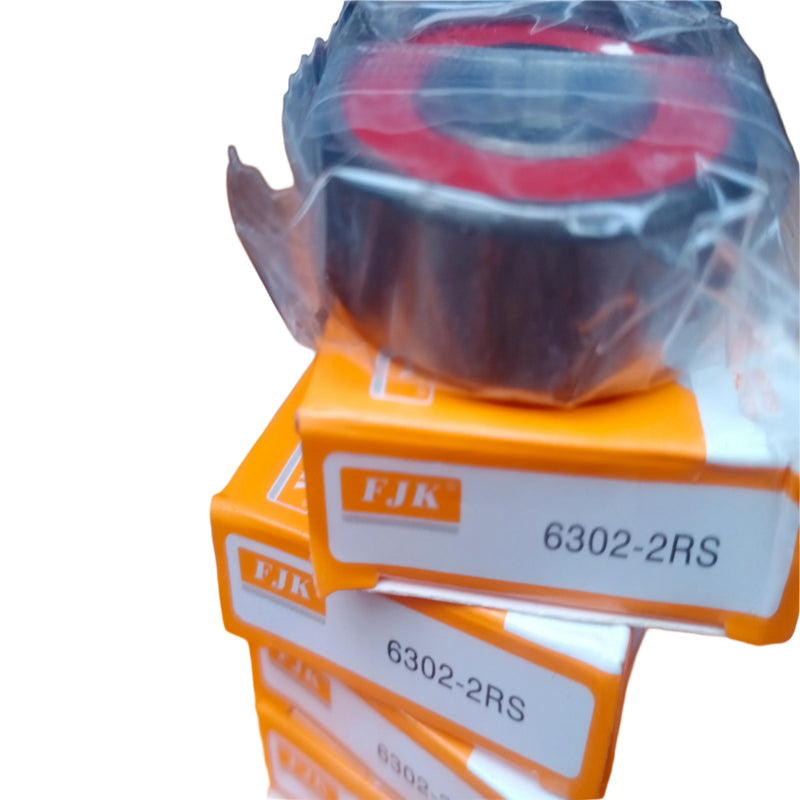 FJK, Deep Groove Ball Bearing, 6302, 2RS