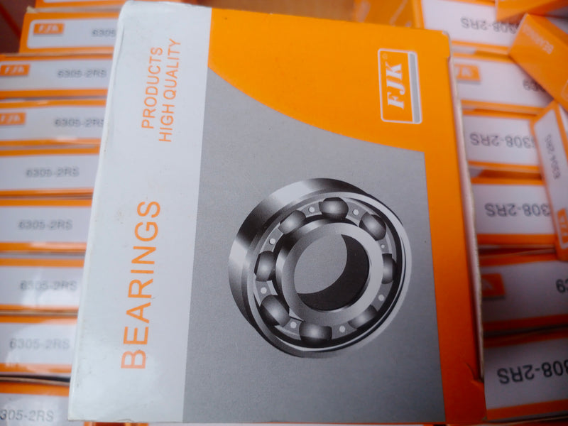 FJK, Groove Ball Bearing, 6002, 2RS
