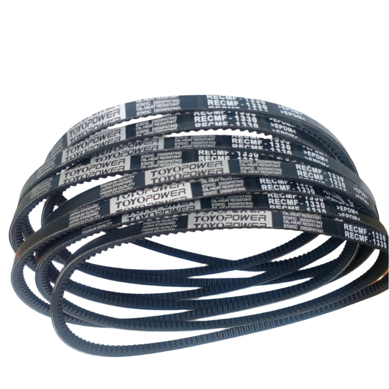 TOYOPOWER Raw Edge Cogged V-belt (RECMF-1330) For SUZUKI Samurai