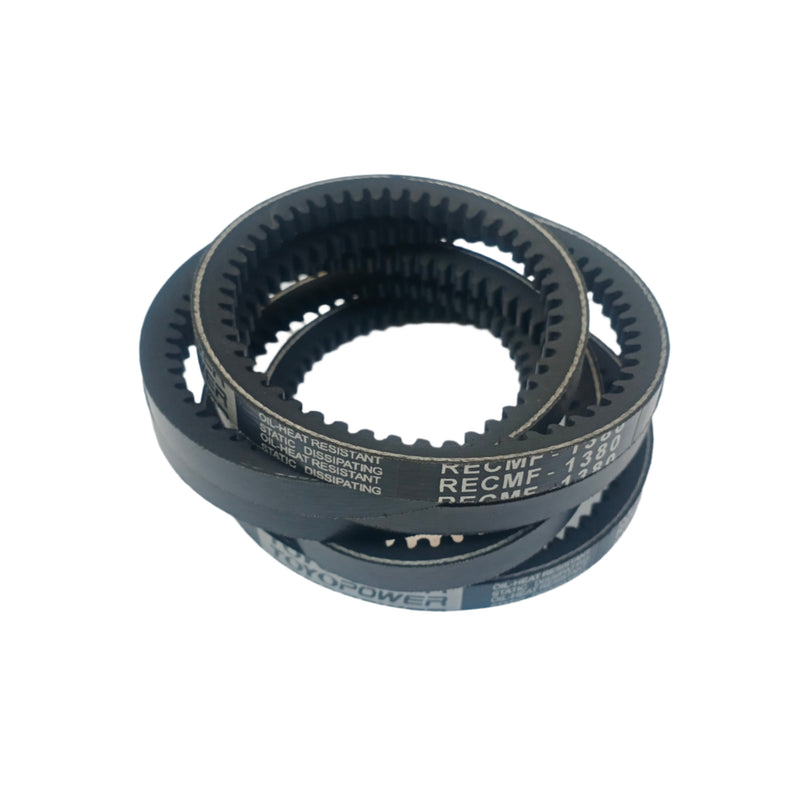 TOYOPOWER Raw Edge Cogged V-belt (RECMF-1380) For NISSAN Vanette