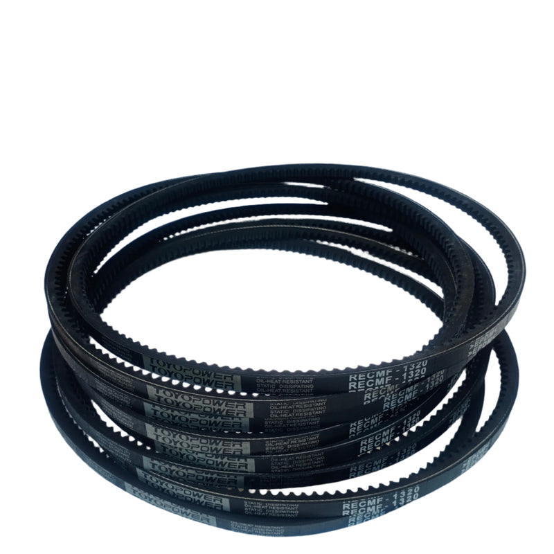 TOYOPOWER Raw Edge Cogged V-belt (RECMF-1320) For SUZUKI Carry/Every